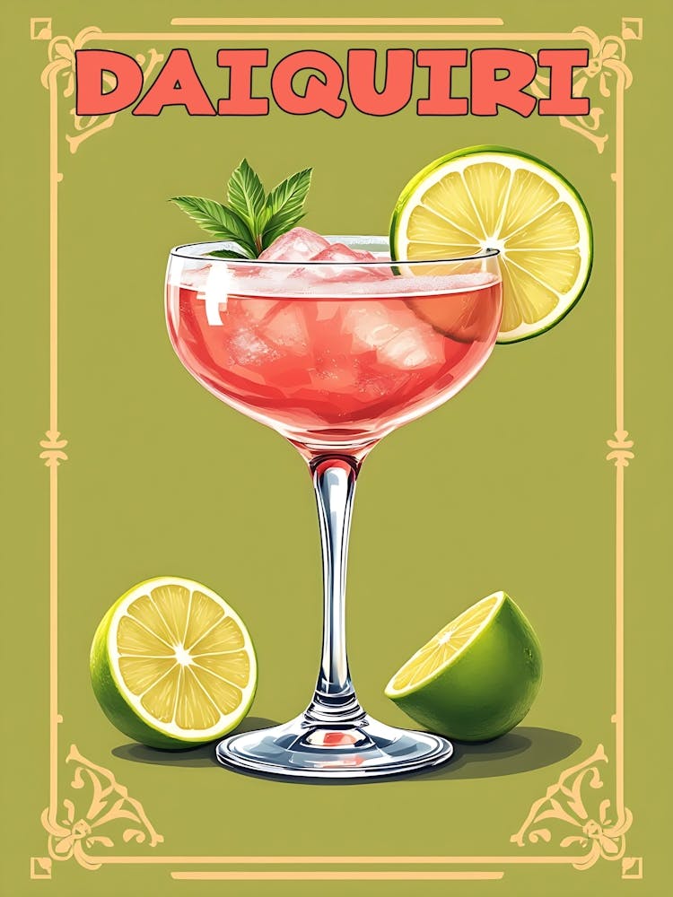 Cuba Daiquiri Cocktail V 04