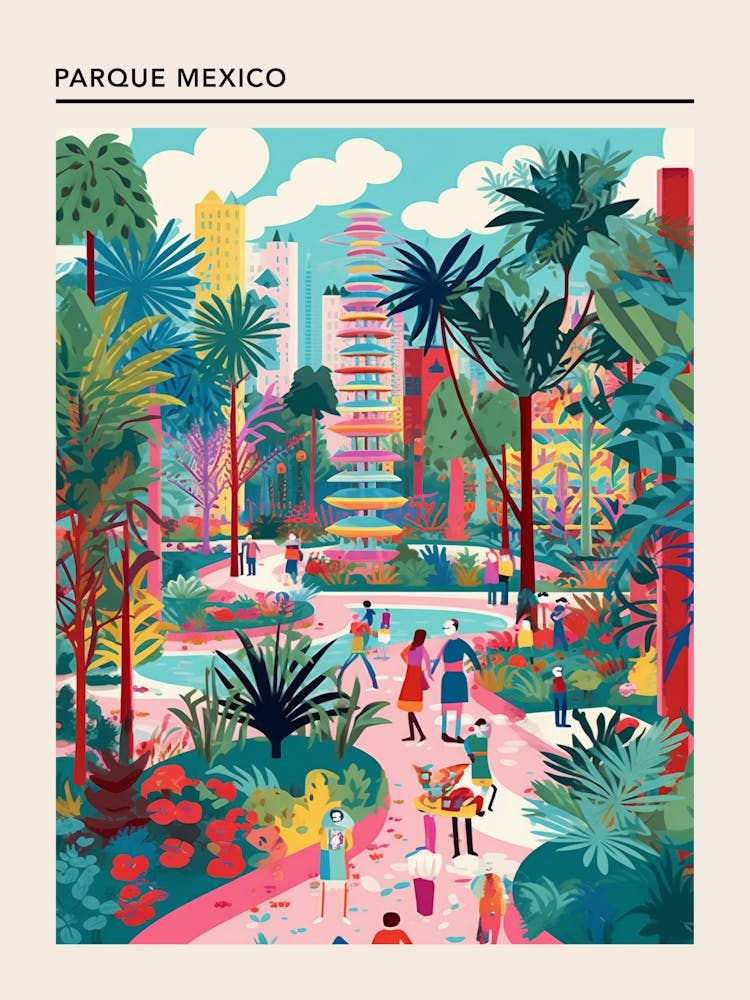 Parque Mexico Mexico City 2