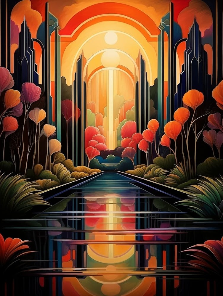 Art Deco Abstract Minimalist 2