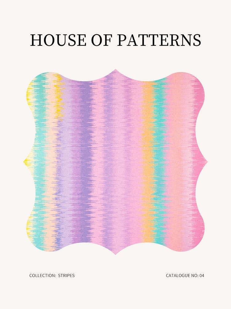 Stripes Pattern Poster 4