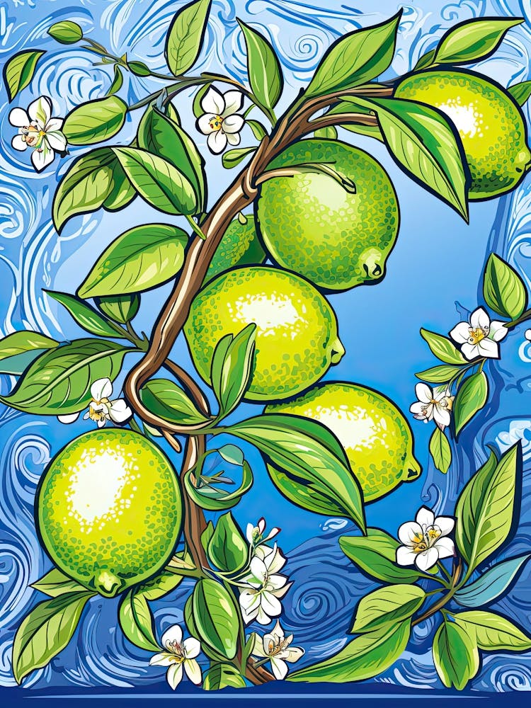 Lime Illustration 6