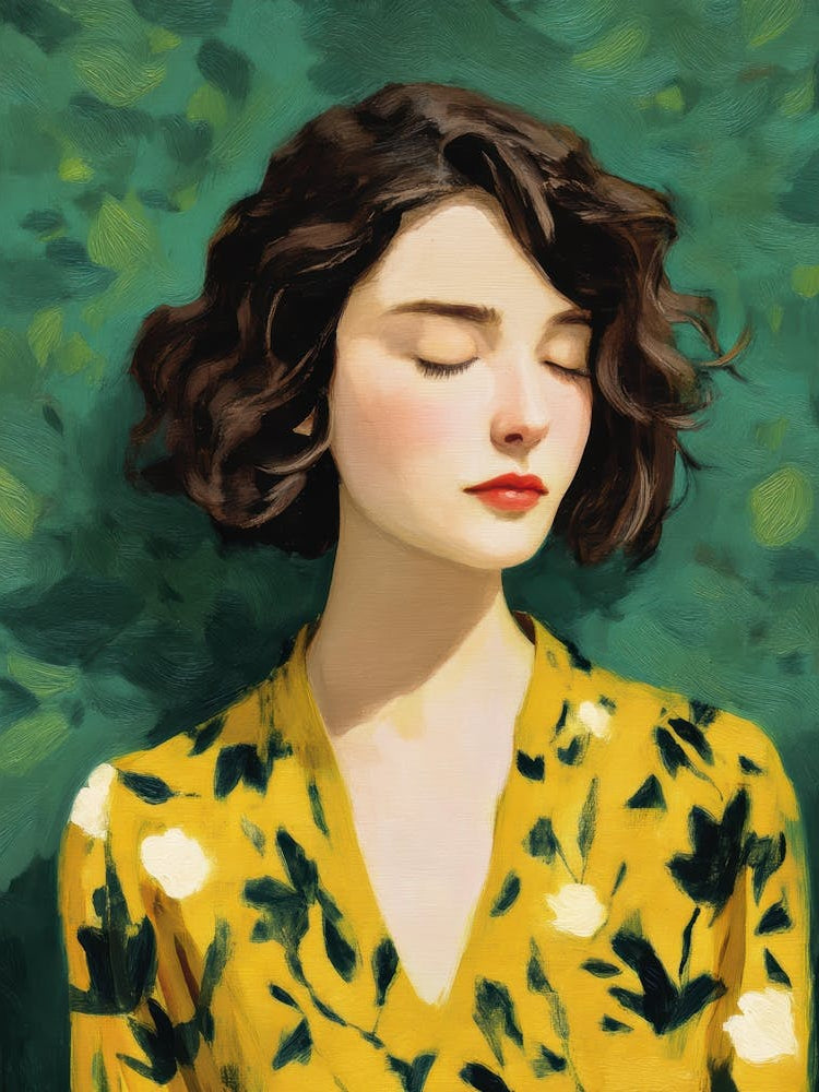 Girl In Yellow Dress 1