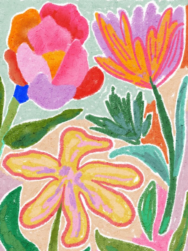 Watercolor Flowers 1