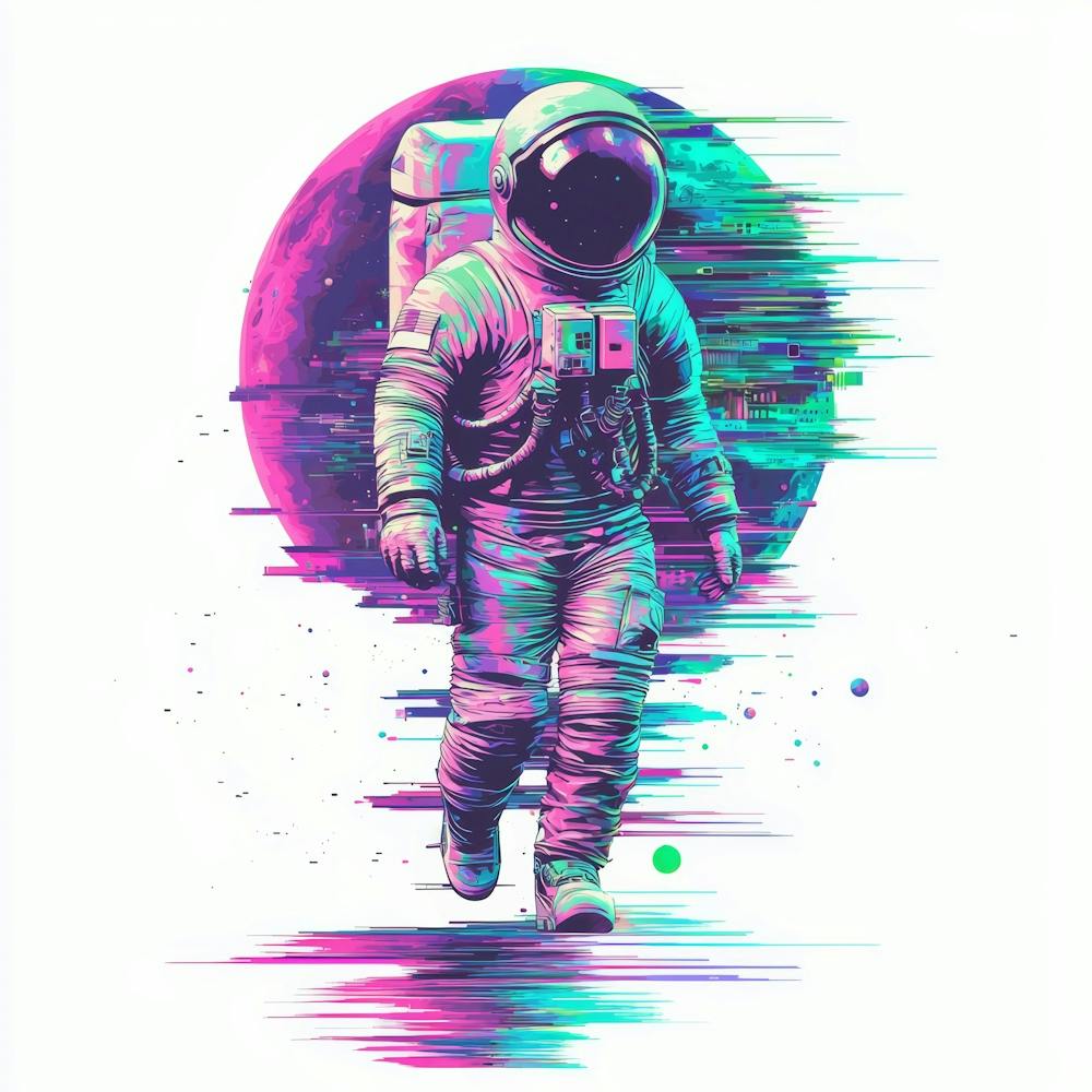 Astronaut In Space 12