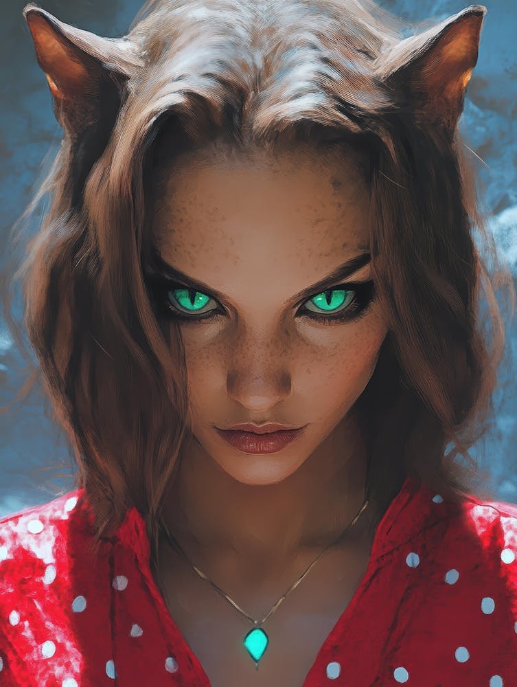 Woman With Green Eyes