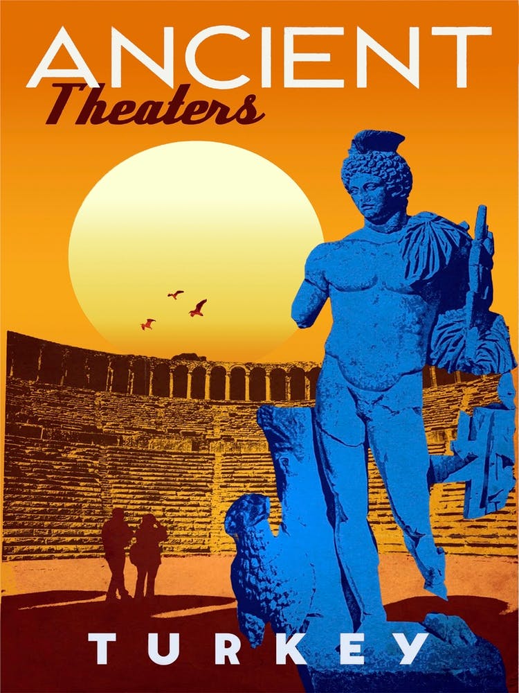 Ancient Theaters, Turkey