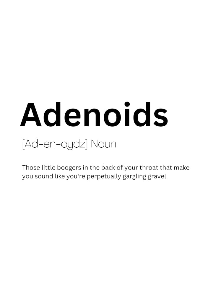 Adenoids Definition Meaning 1