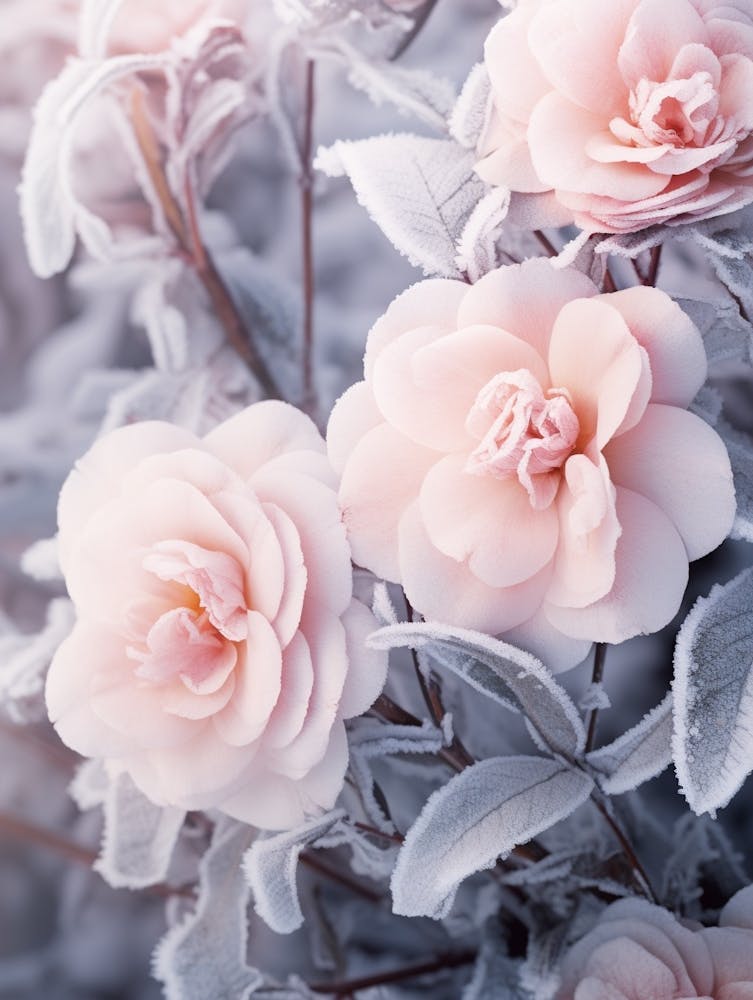 Frosty Botanical Camellia 3