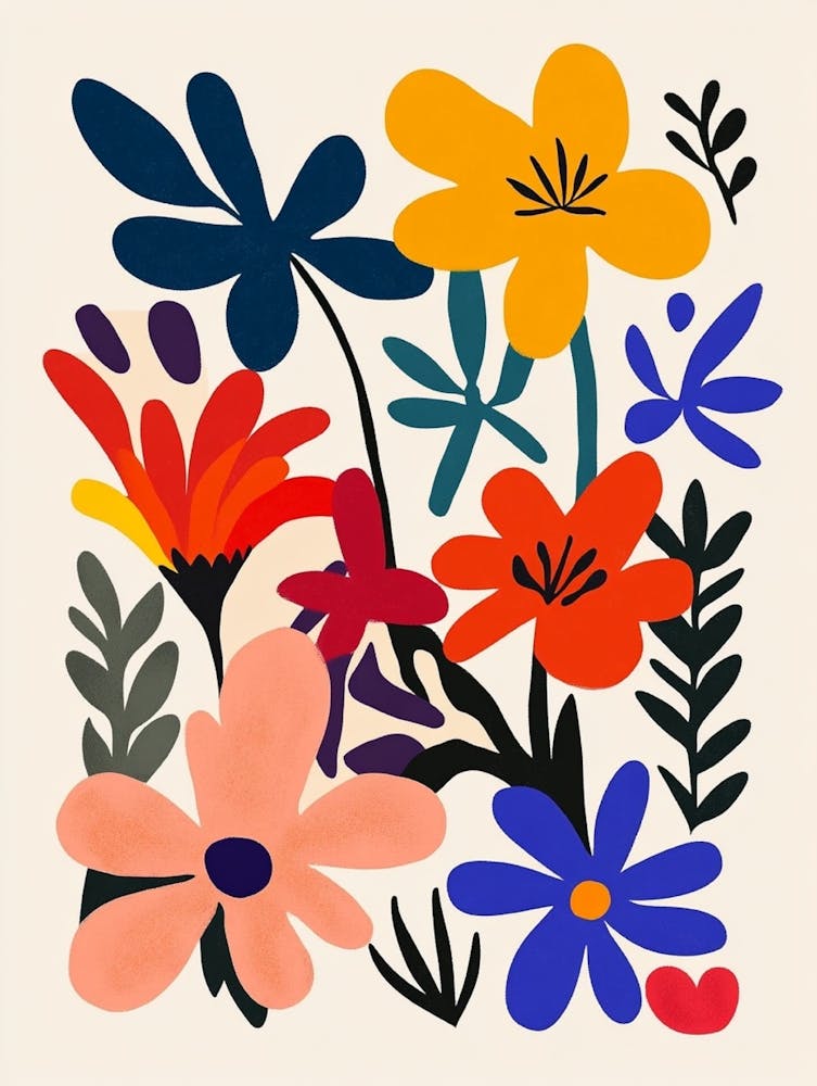 Aquarellblumen 3