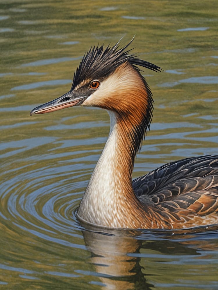 Swimming Duck