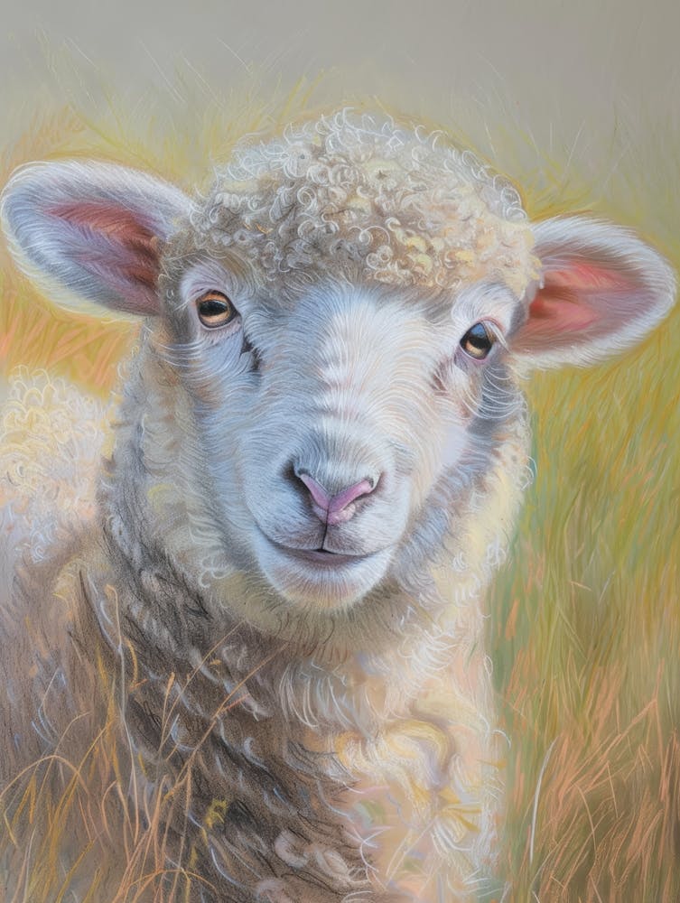 Lamb In The Grass 3