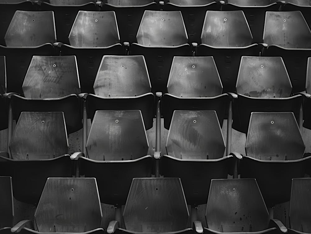 Empty Stadium Seats