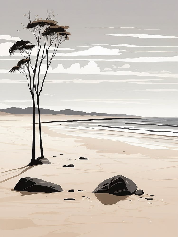 Tree On The Beach