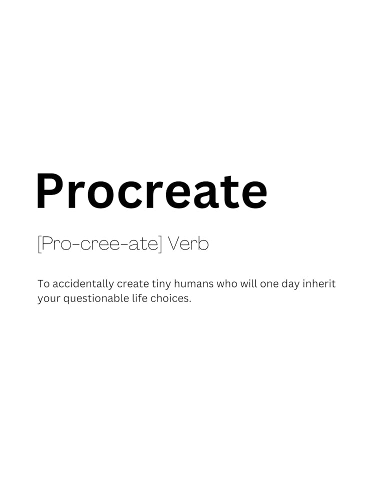Procreate Definition Meaning 1