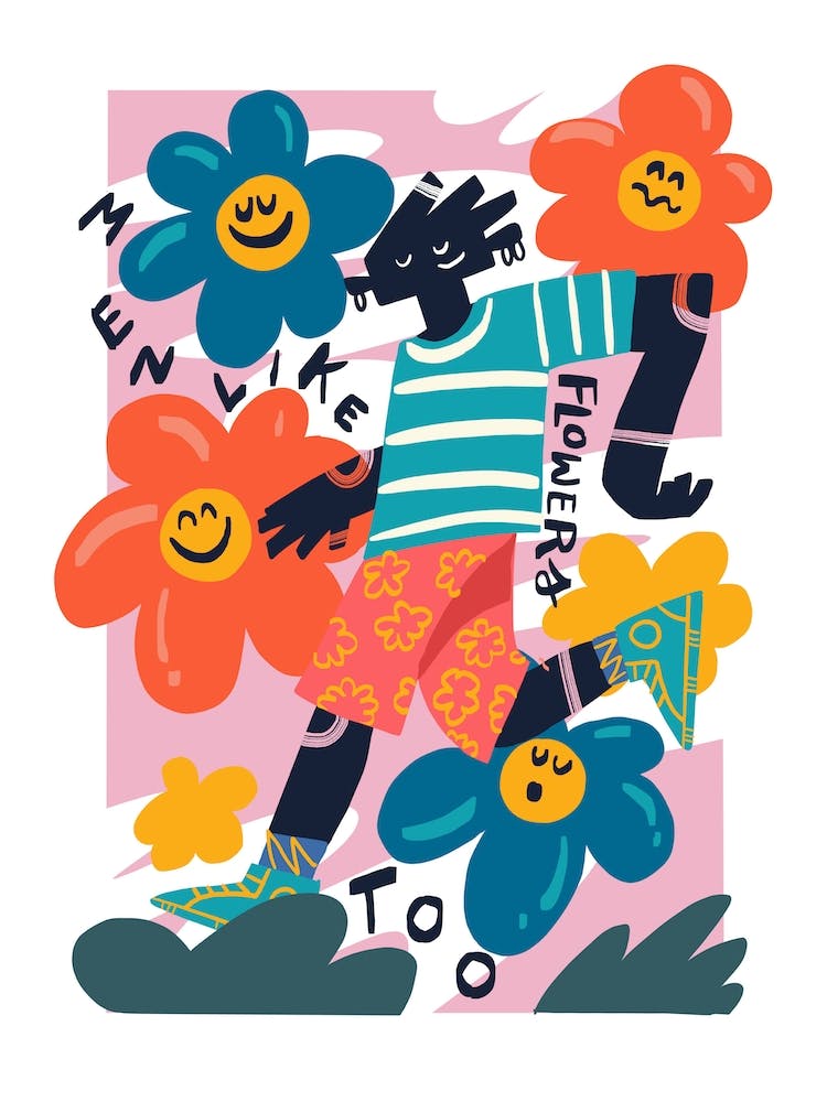 Men Like Flowers