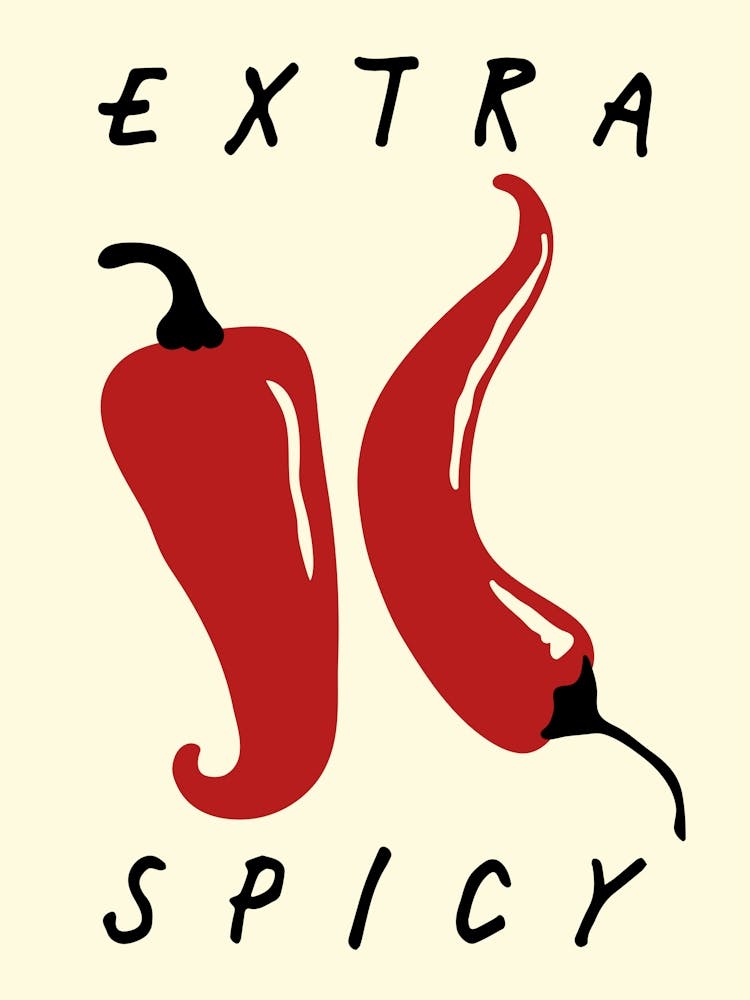 Extra Spicy Kitchen Art