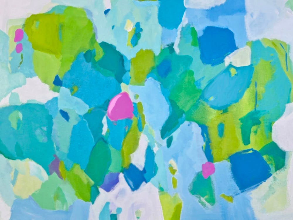 Abstract in Brilliant Colors