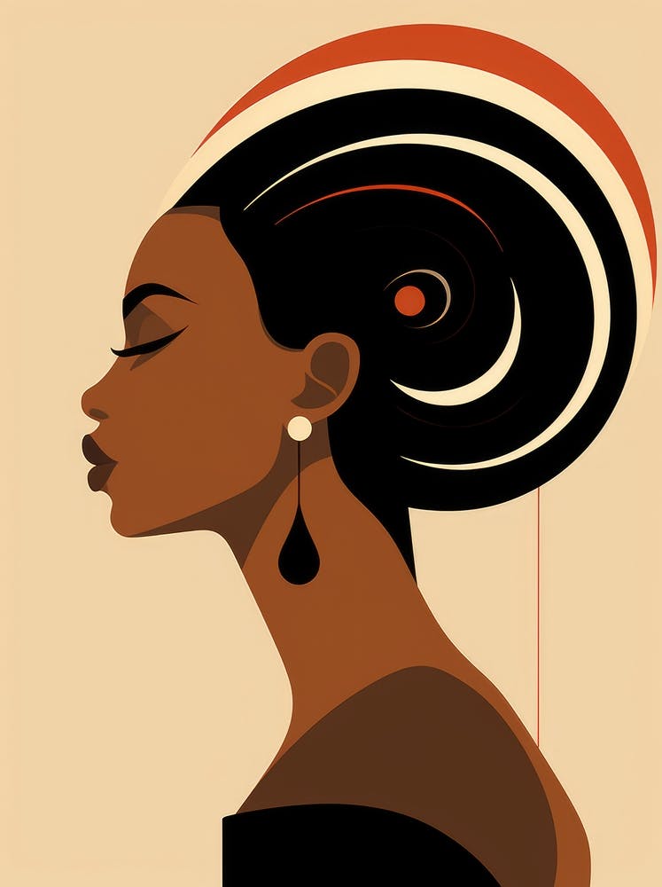 Afro-American Woman 16