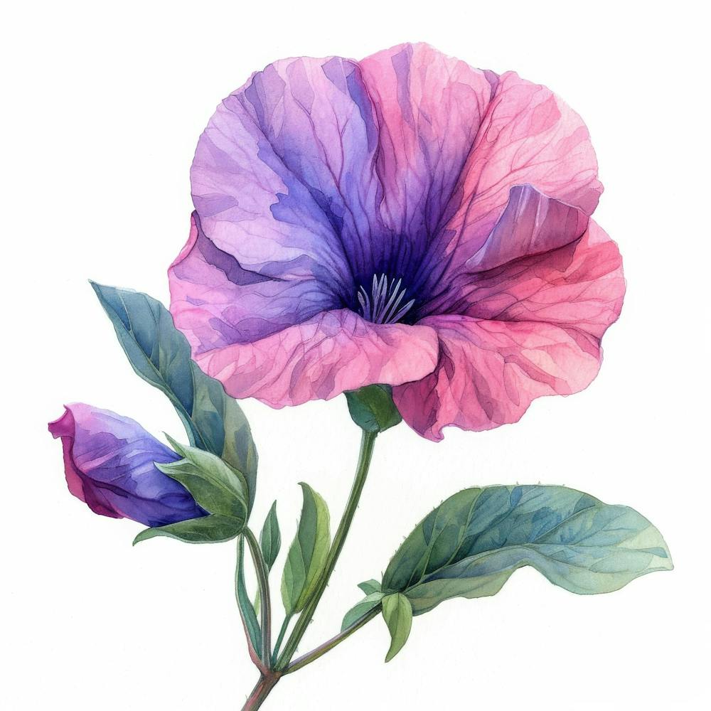 Watercolor Flower 1