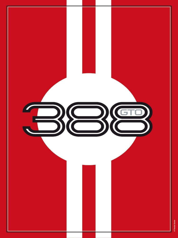 388 GTO, Racing Design