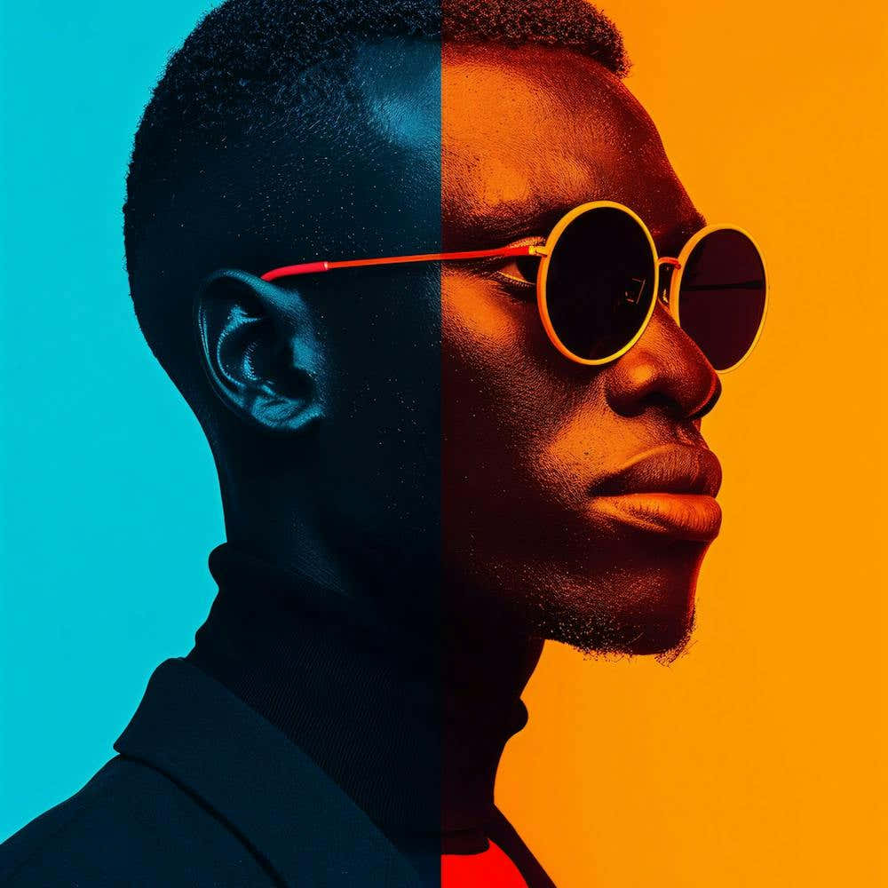 Portrait Of A Black Man 4