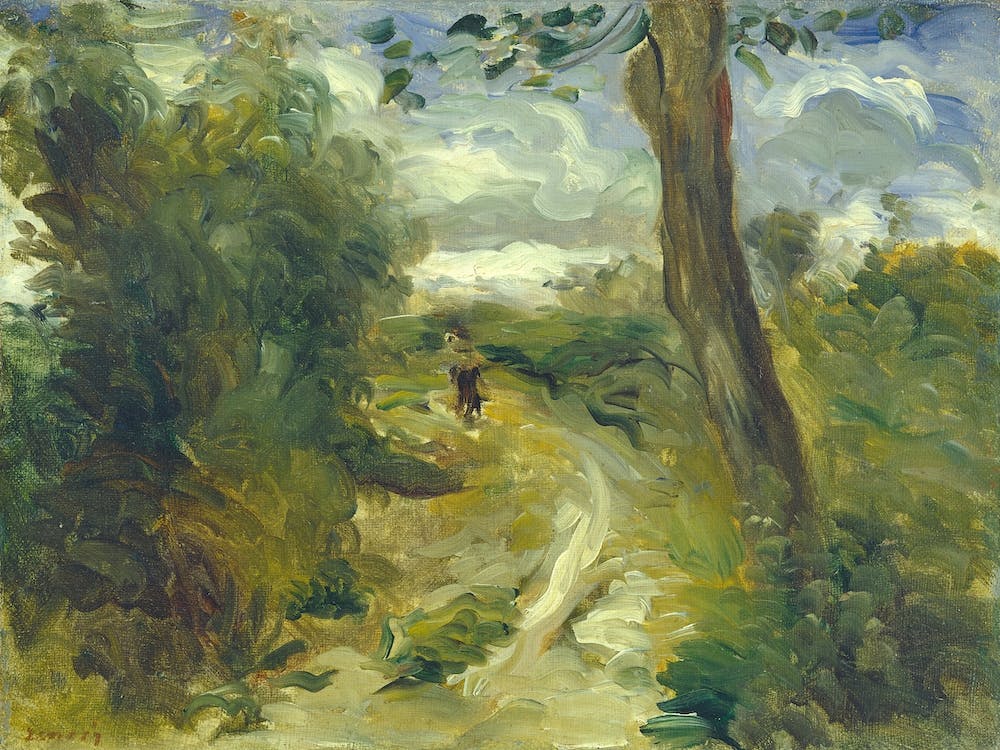 Landscape Between Storms, Pierre Auguste Renoir