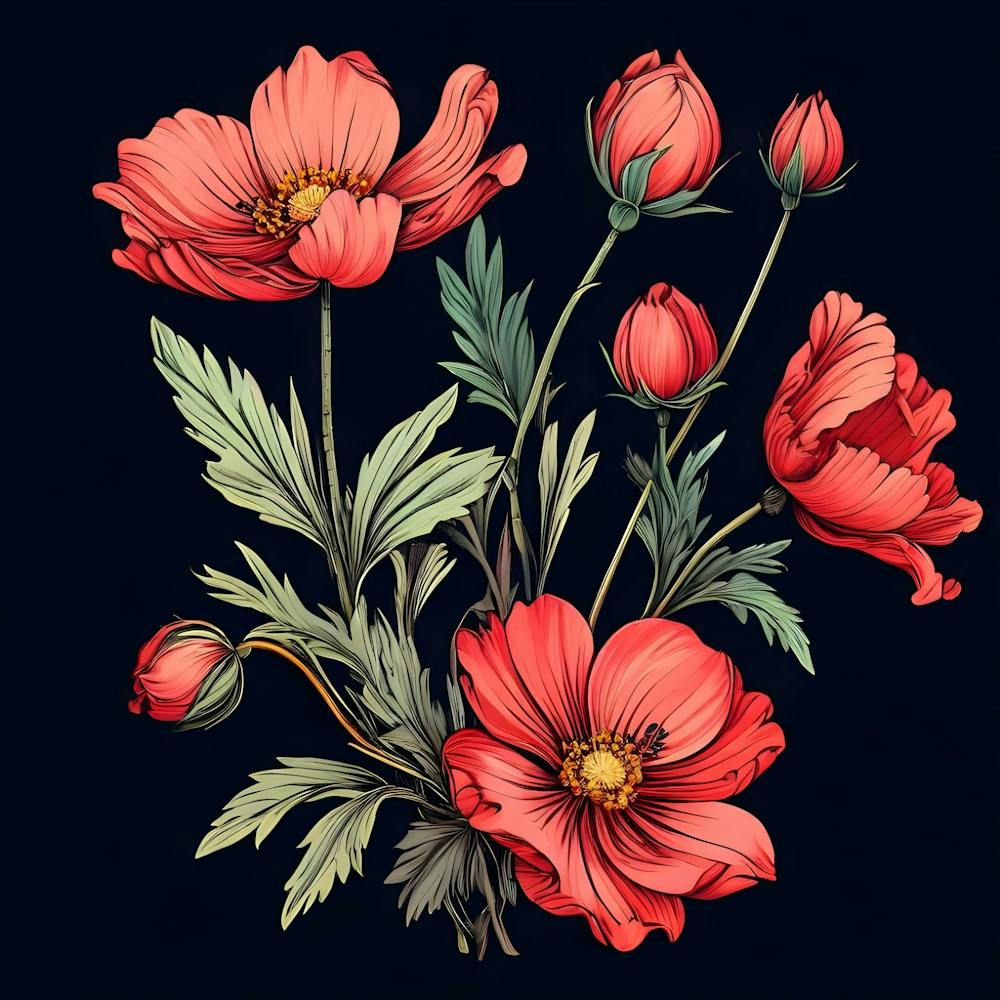 Red Poppies 3