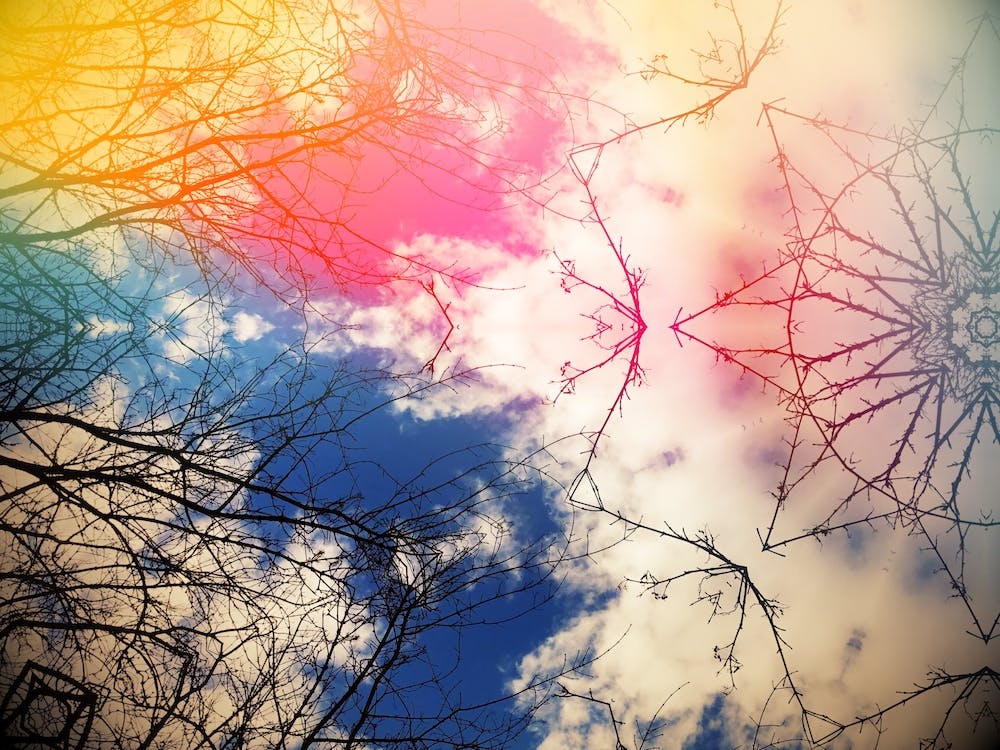 Cloudgazing Kaleidoscope Bohemian