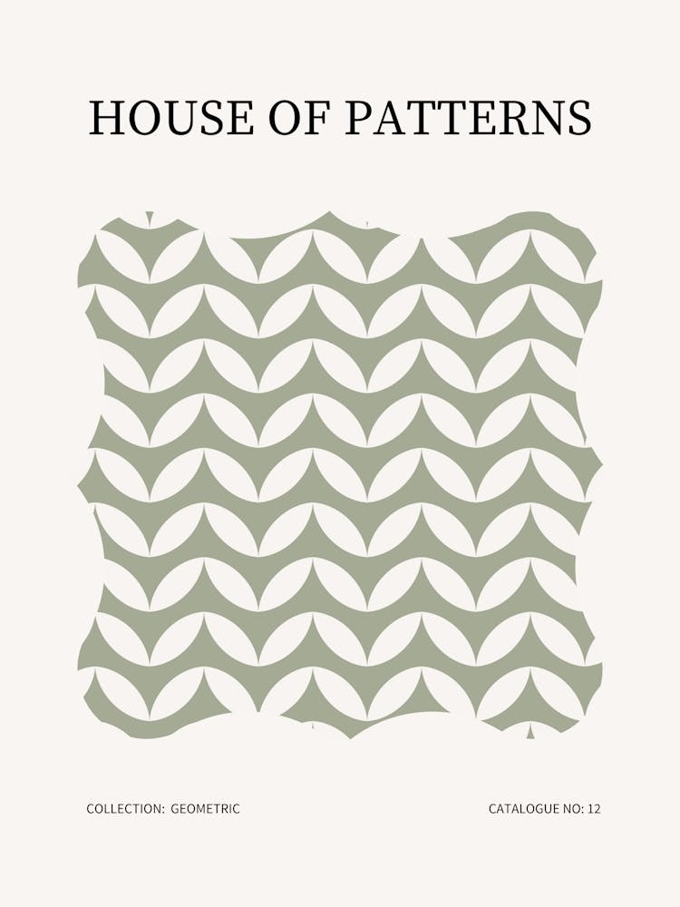 Geometric Pattern Poster 12