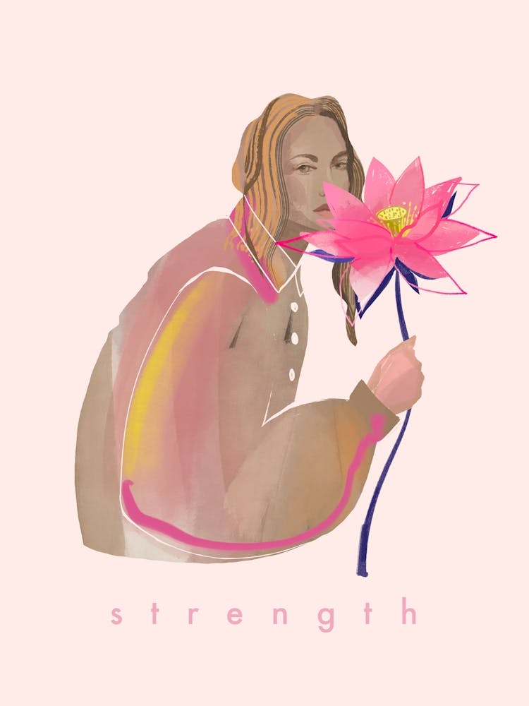 Strength, Pink Lotus