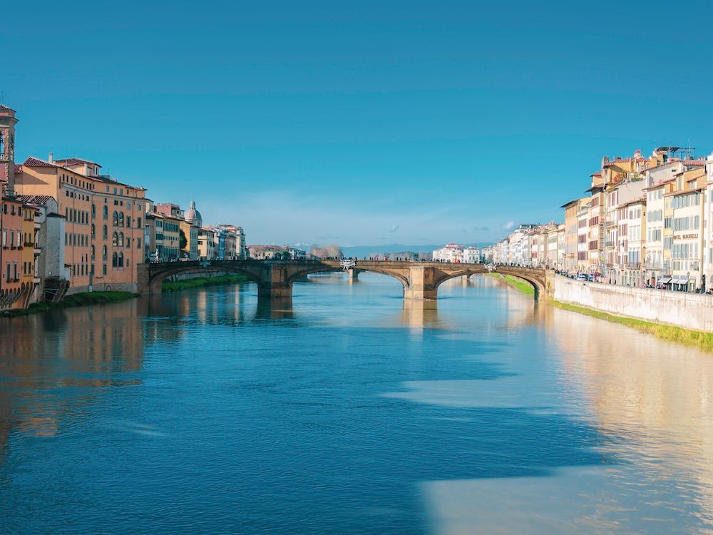 Florence And River Arno
