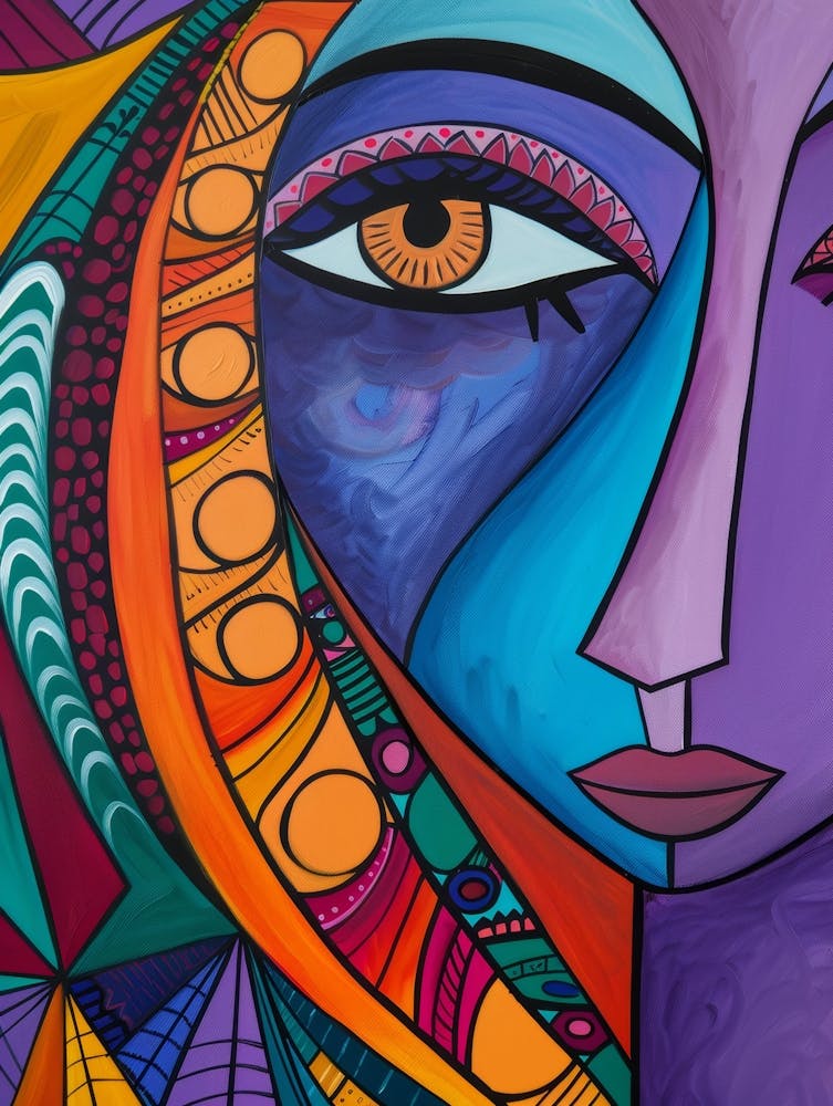 Abstract Of A Woman 51
