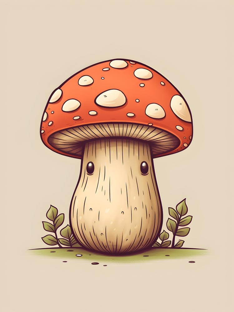 Fly agaric Children Design