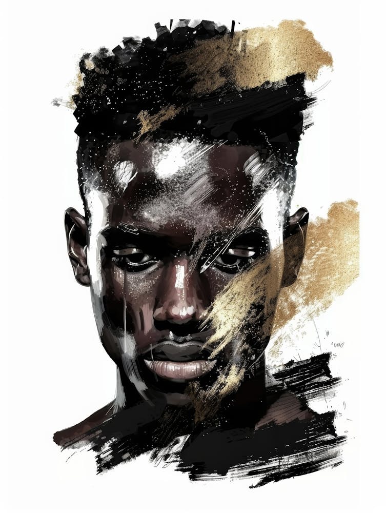 Portrait Of A Black Man