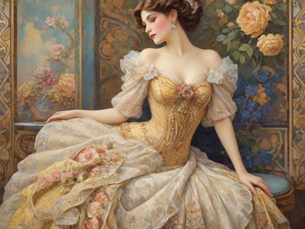 Dame Victorienne 4