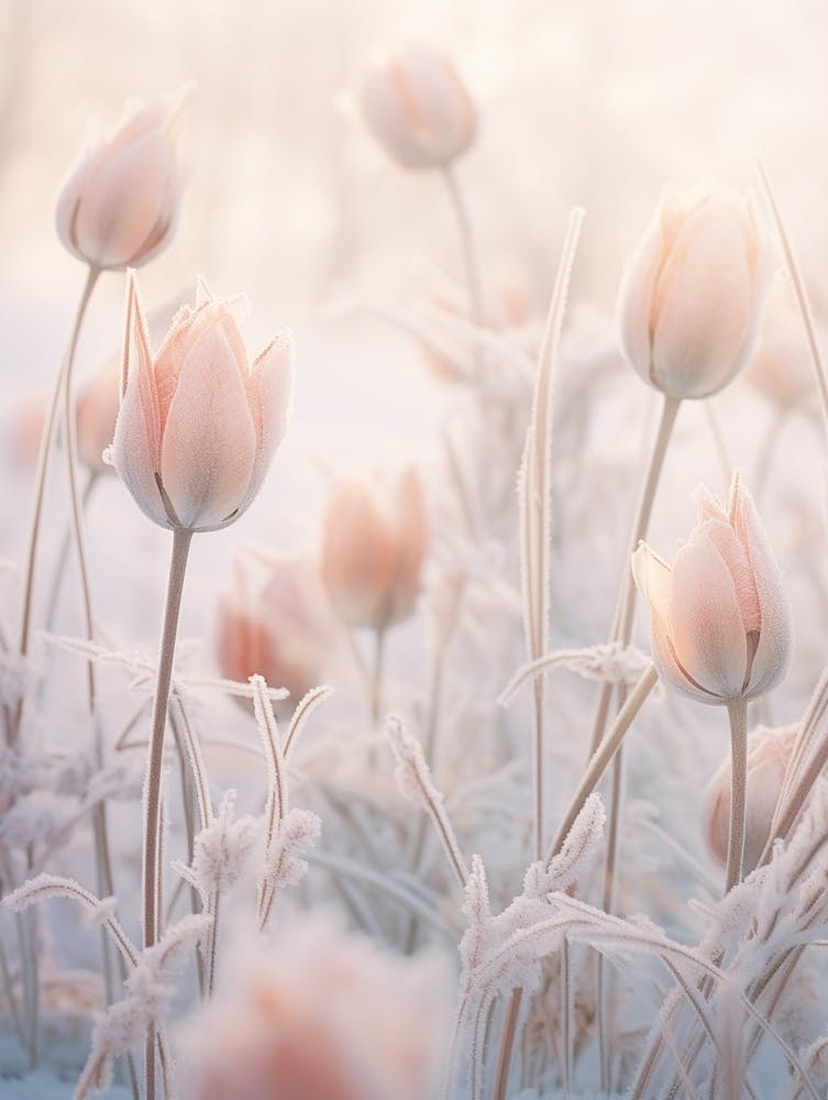 Frosty Botanical Tulip