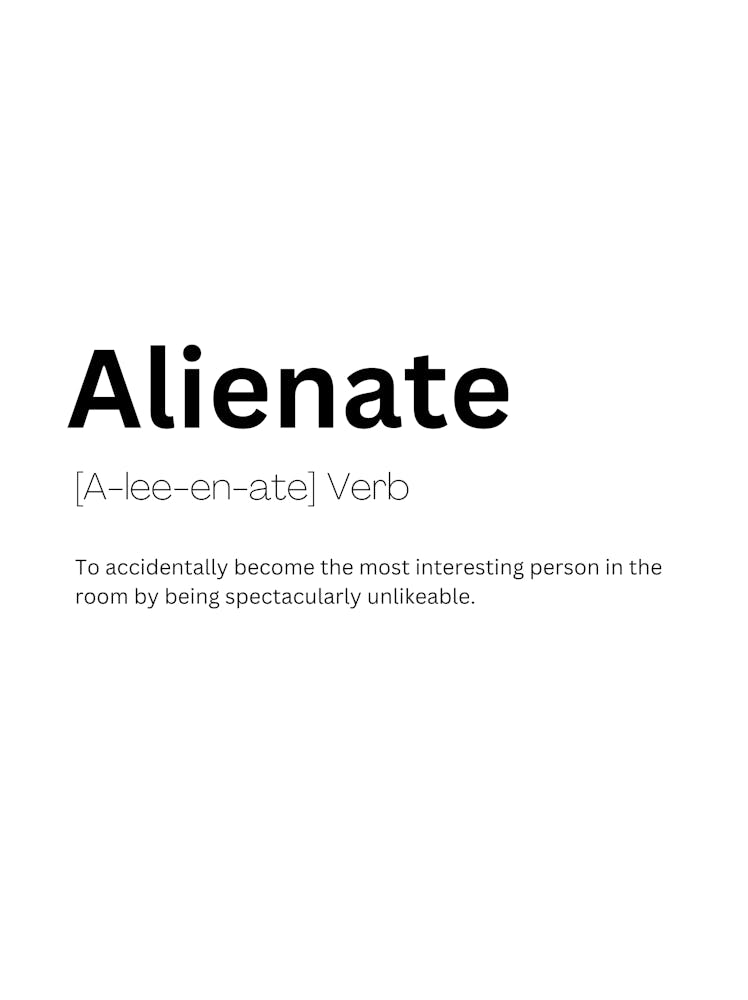 Alienate Definition Meaning