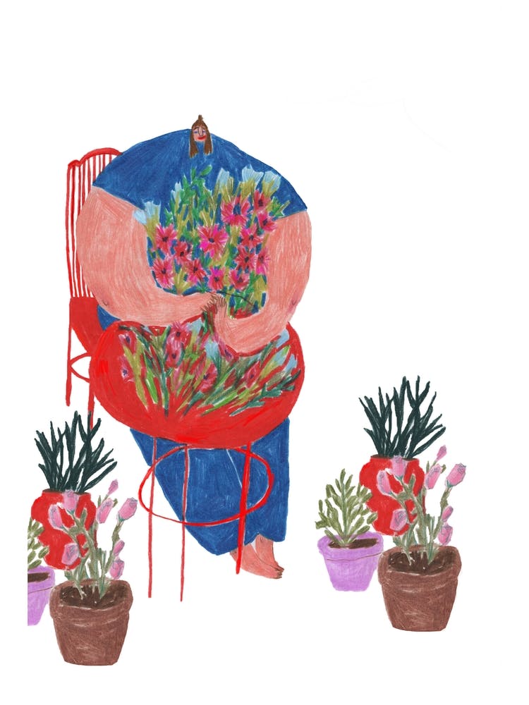 The Girl At The Table