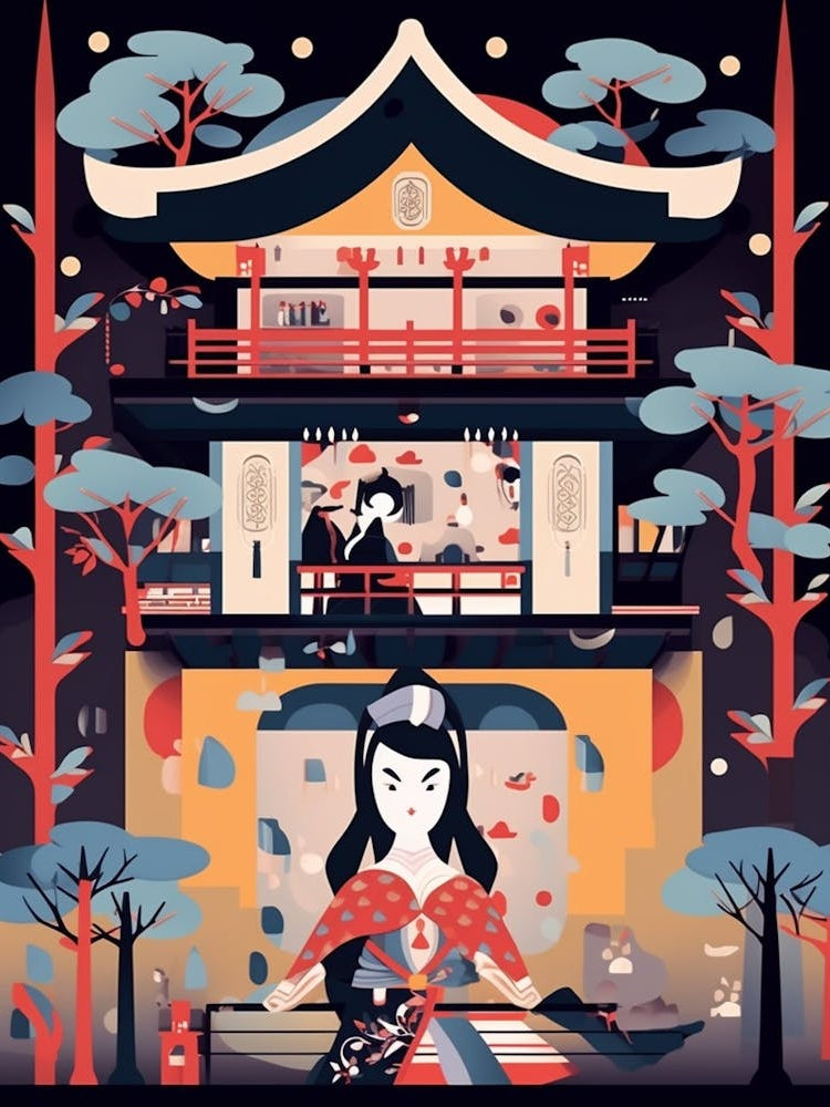 Kabuki Theater Japanese Style 10