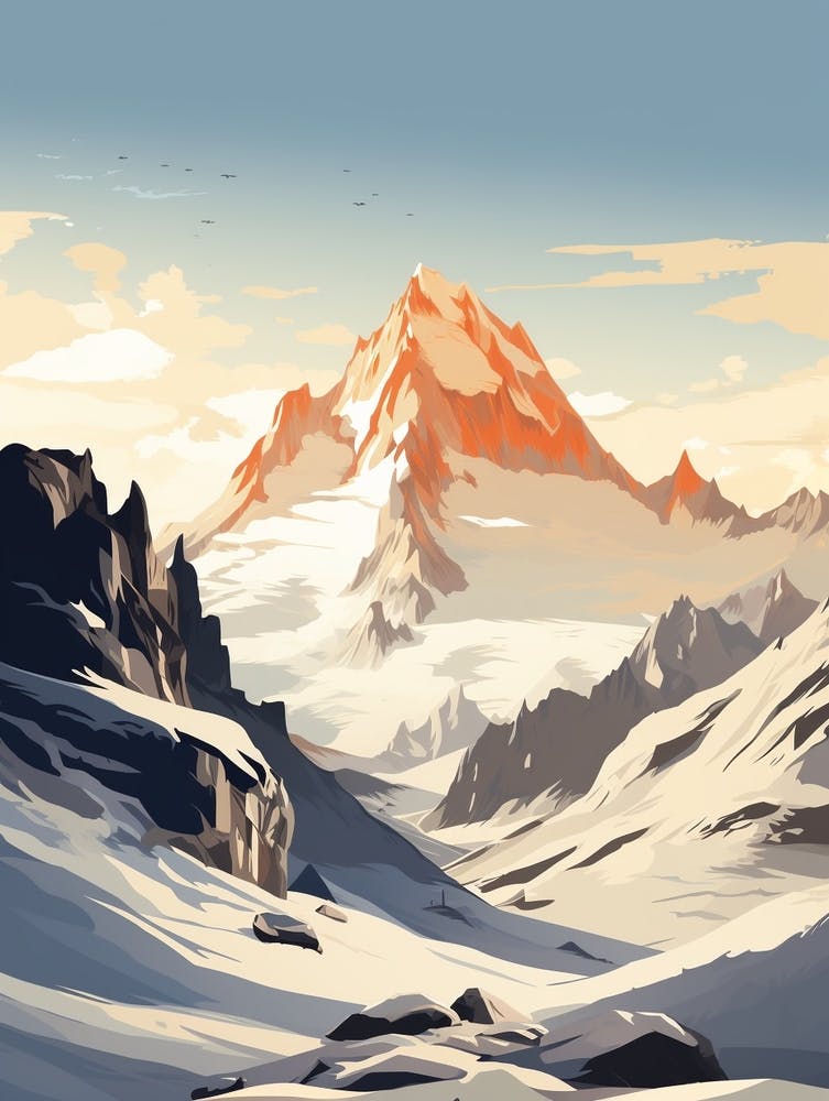 Chamonix France 3 Hiking Trail Landscape