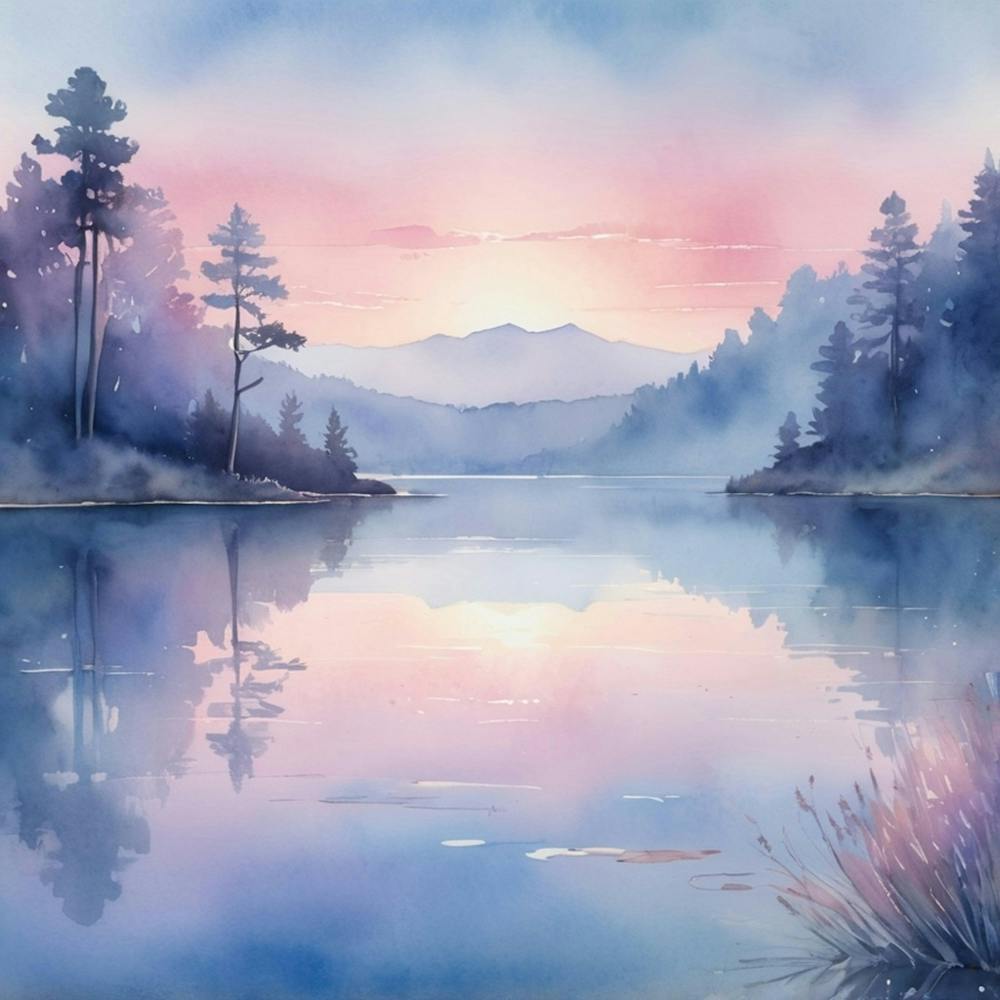 Watercolor Landscape Painting 3