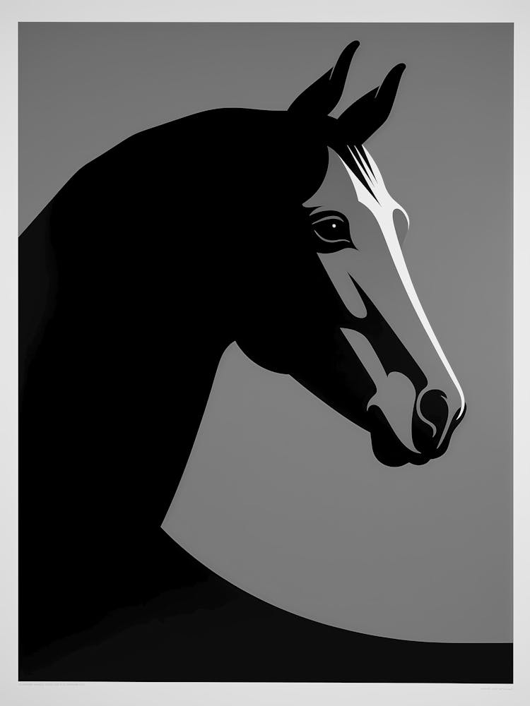 Horse Head Silhouette