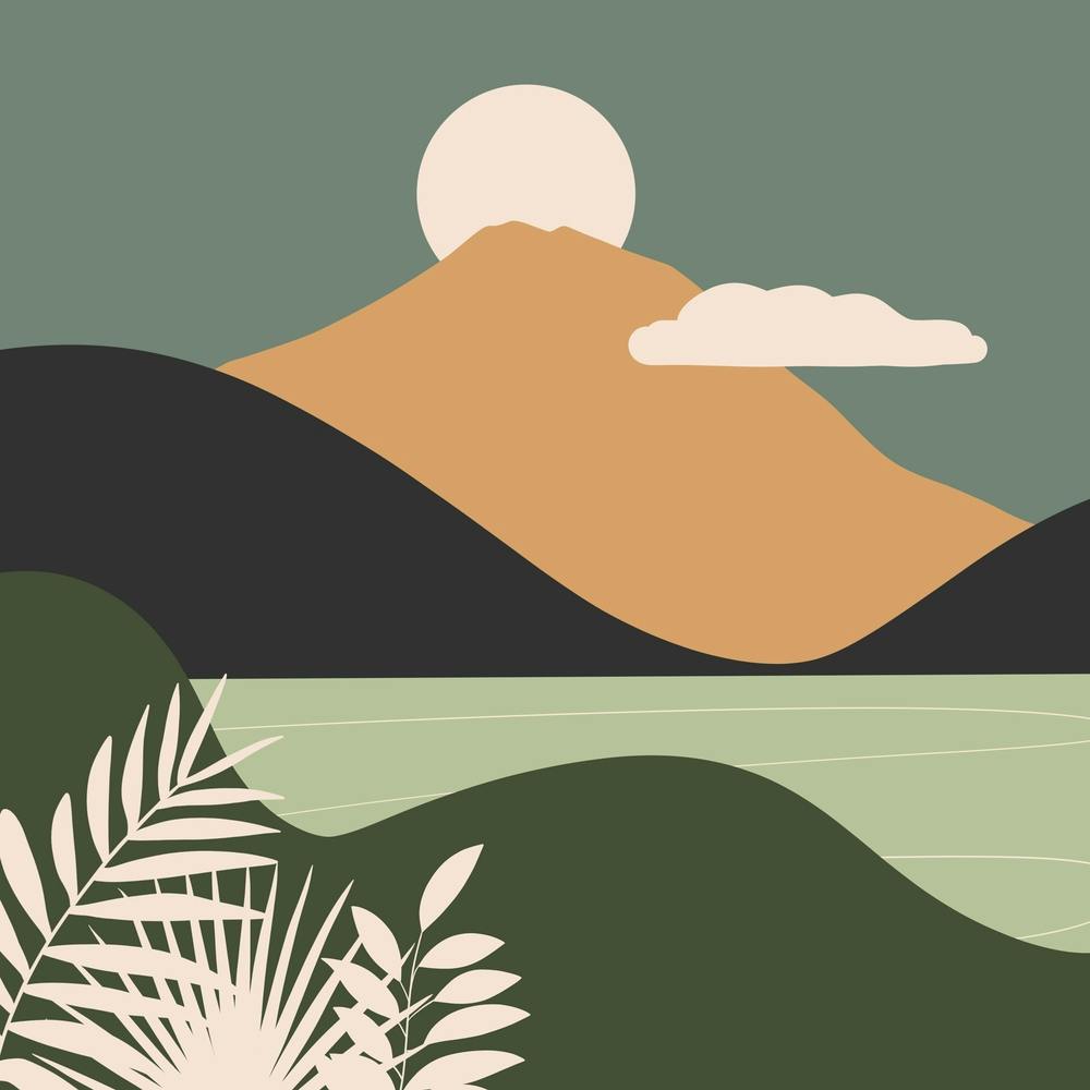 Landscape With Mountains 4