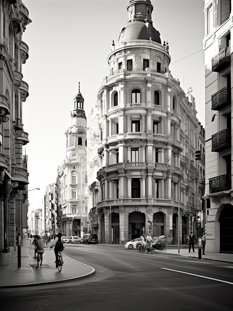 Valencia, Spain, Photography In Black And White 1