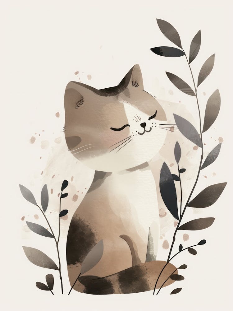 Charming Nursery Kids Animals Kitten 2