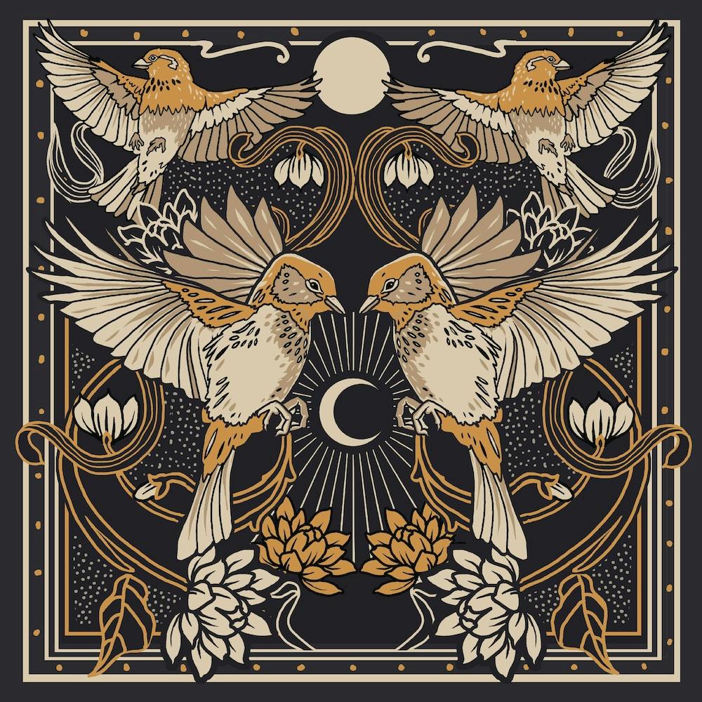 Vogelvolieren-Quadrat