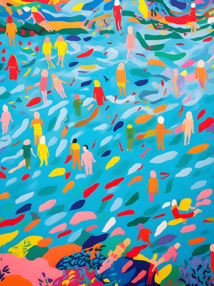 Des Gens Dans L'Eau