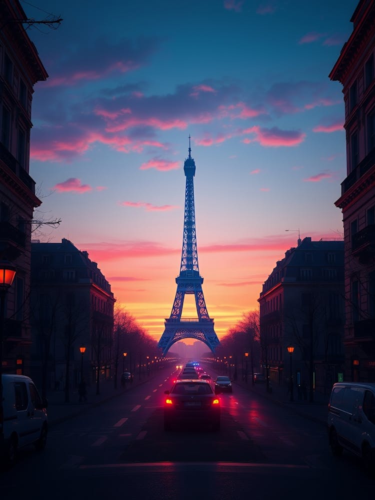 Sunset In Paris 3
