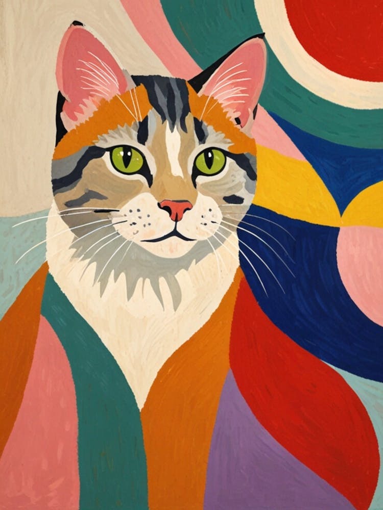Cat Painting 5