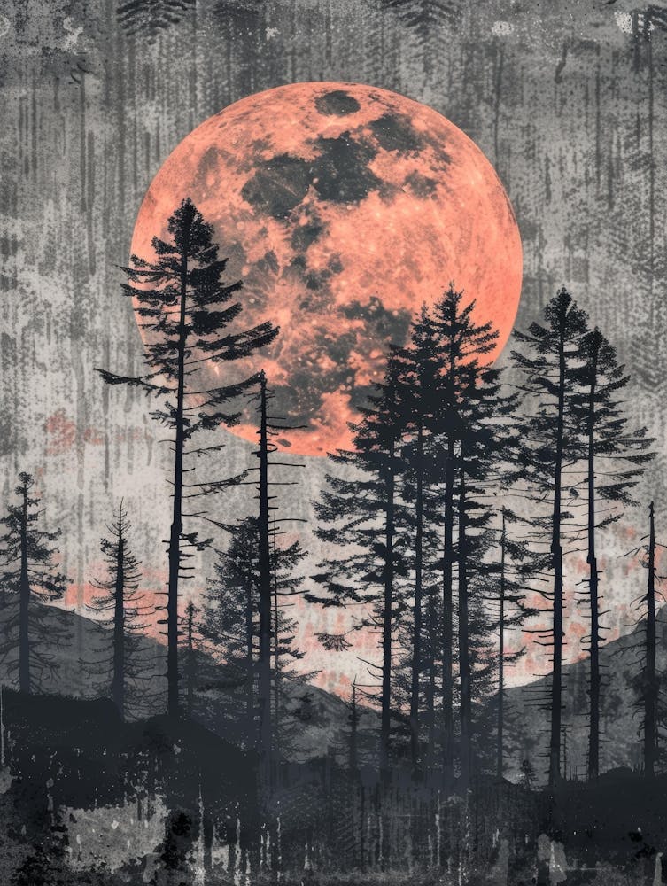 Full Moon In The Forest 15
